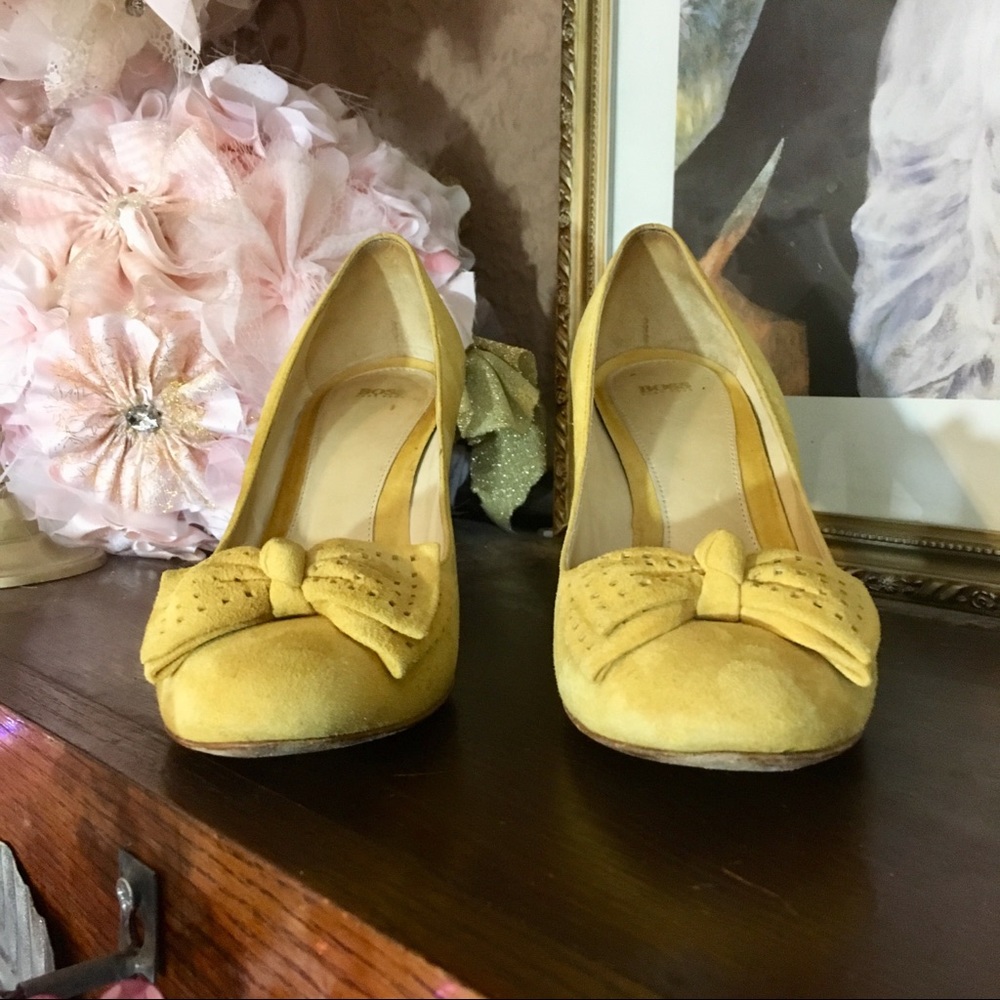 BOSS HUGO BOSS SUEDE PUMPS - Picture 3 of 8